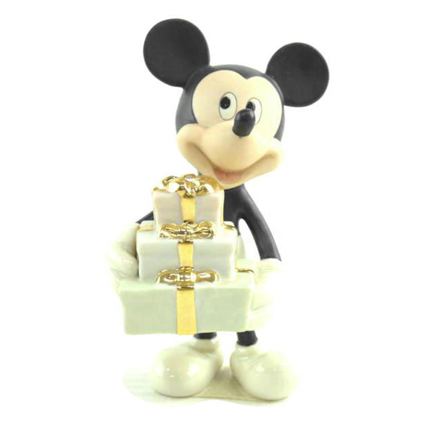 LENOX レノックス/Mickey's Gift to You ミッキーマウス 置物//ABランク/64