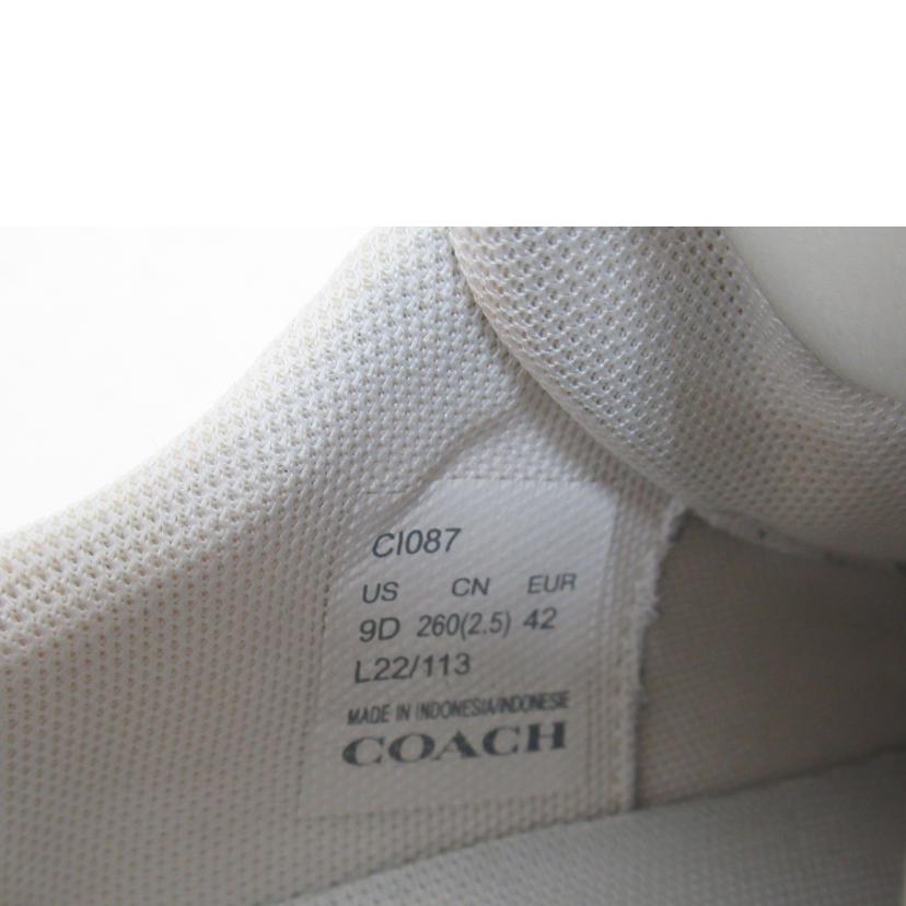COACH/メンズシューズ/コーチ・シティソール/ジャガード/CI087//Bランク/63