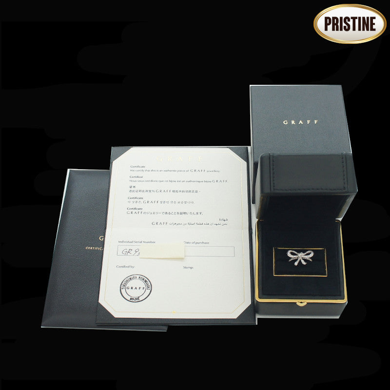 GRAFF グラフ/Au750ティルダズボウミニダイヤリング #11//GR93388/Aランク/88