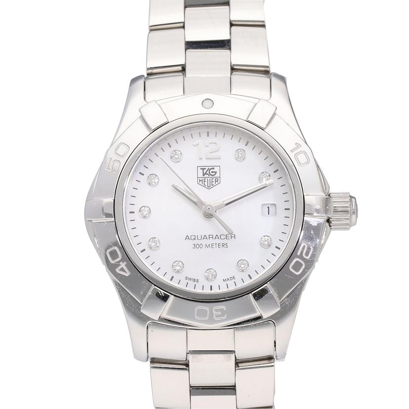 TAG HEUER/アクアレ-サ-レディ-スQZ/10Pダイヤ/WAF1415//RRR****/Bランク/62