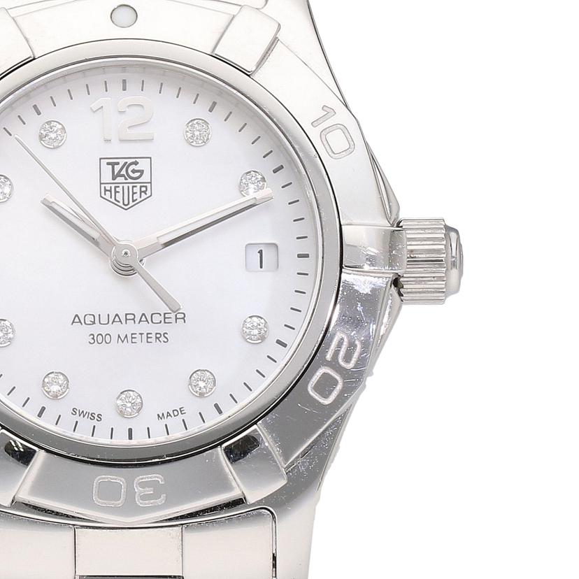 TAG HEUER/アクアレ-サ-レディ-スQZ/10Pダイヤ/WAF1415//RRR****/Bランク/62