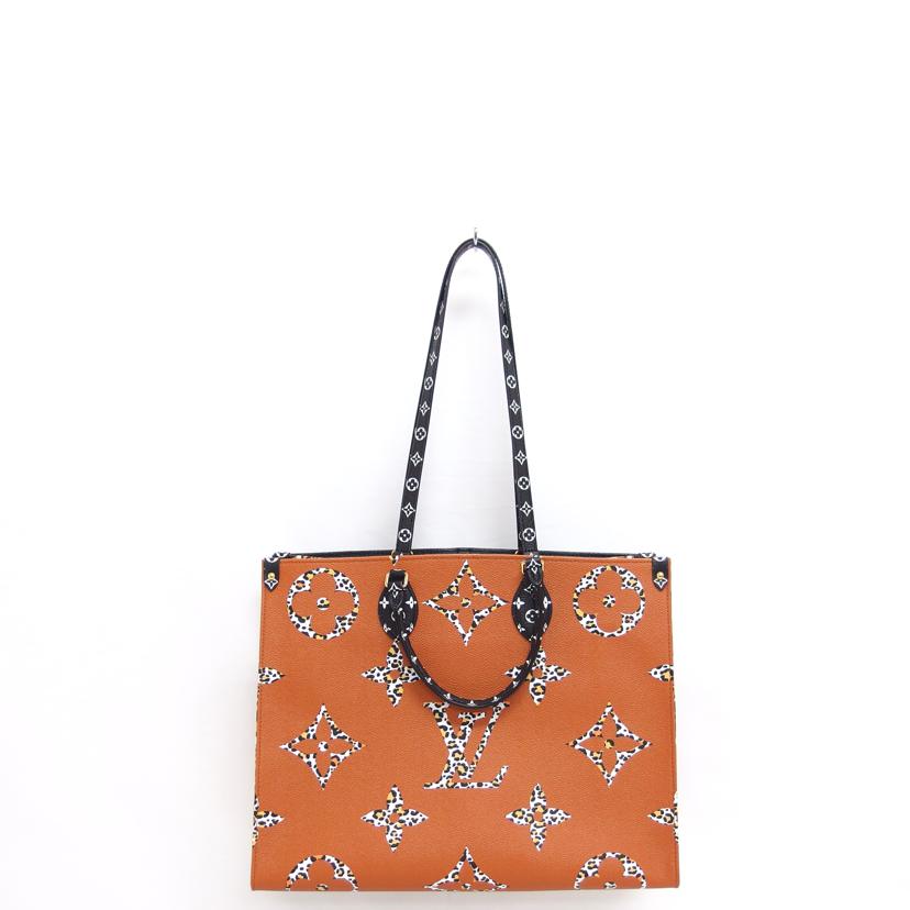 LV ルイ・ヴィトン/オンザゴーGM/モノグラム/ジャングル/レオパード/ゼブラ/M44674//FL3***/Aランク/04