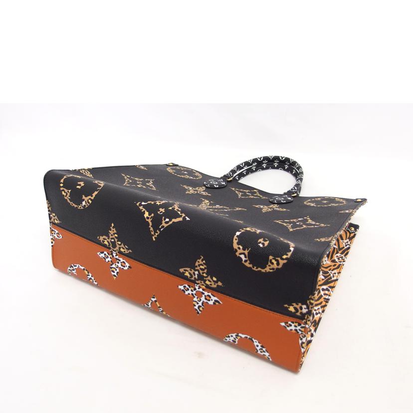 LV ルイ・ヴィトン/オンザゴーGM/モノグラム/ジャングル/レオパード/ゼブラ/M44674//FL3***/Aランク/04