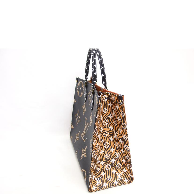 LV ルイ・ヴィトン/オンザゴーGM/モノグラム/ジャングル/レオパード/ゼブラ/M44674//FL3***/Aランク/04