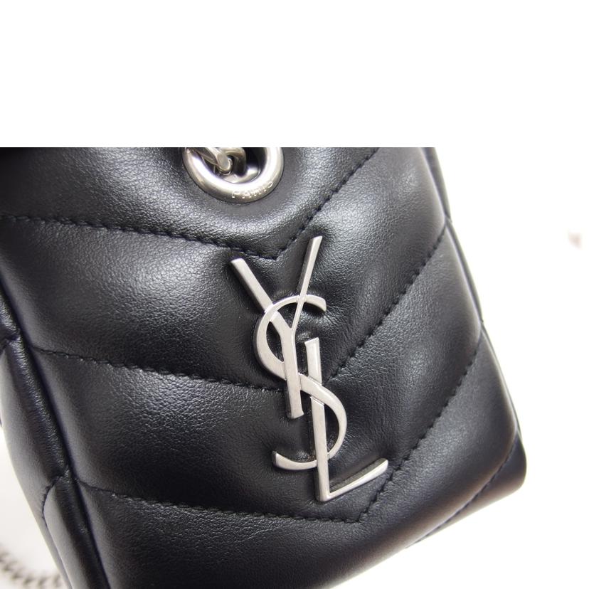 SAINT LAURENT サンローラン/ルル/チェーンショルダーバッグ/ブラック/574102//031*/Aランク/04