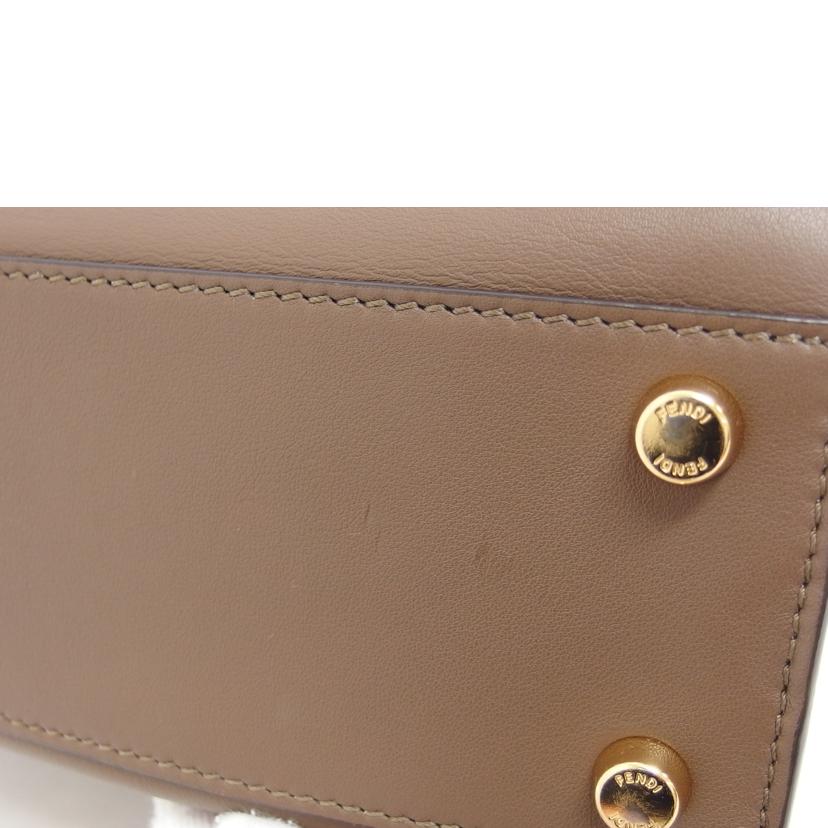 FENDI フェンディ/ピーカブー/アイコニックエッシェンシャリー2WAYバッグ/8BN302//199******/Aランク/04