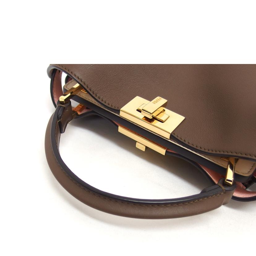 FENDI フェンディ/ピーカブー/アイコニックエッシェンシャリー2WAYバッグ/8BN302//199******/Aランク/04