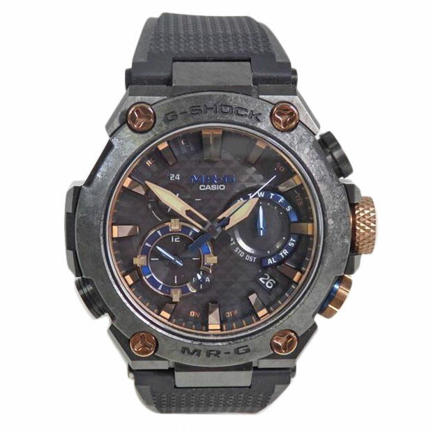 CASIO カシオ/G-SHOCK/MRGシリーズ/勝色/電波ソーラー時計/Bluetooth機能/MRG-B2000R-1AJR//C53***/Aランク/84