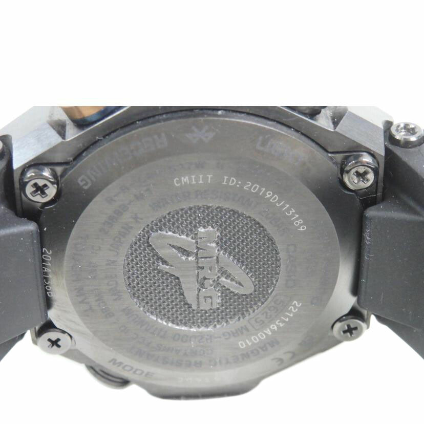 CASIO カシオ/G-SHOCK/MRGシリーズ/勝色/電波ソーラー時計/Bluetooth機能/MRG-B2000R-1AJR//C53***/Aランク/84