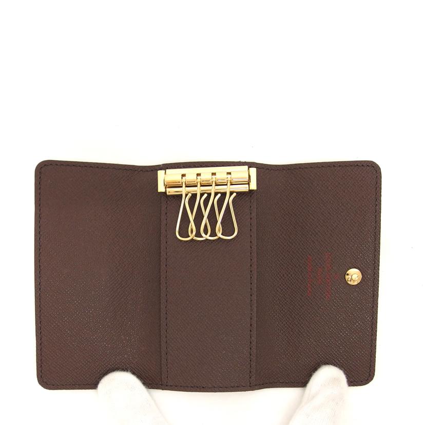 LV ルイ・ヴィトン/ミュルティクレ4/ダミエ/エベヌ/N62631//CT1***/Aランク/04