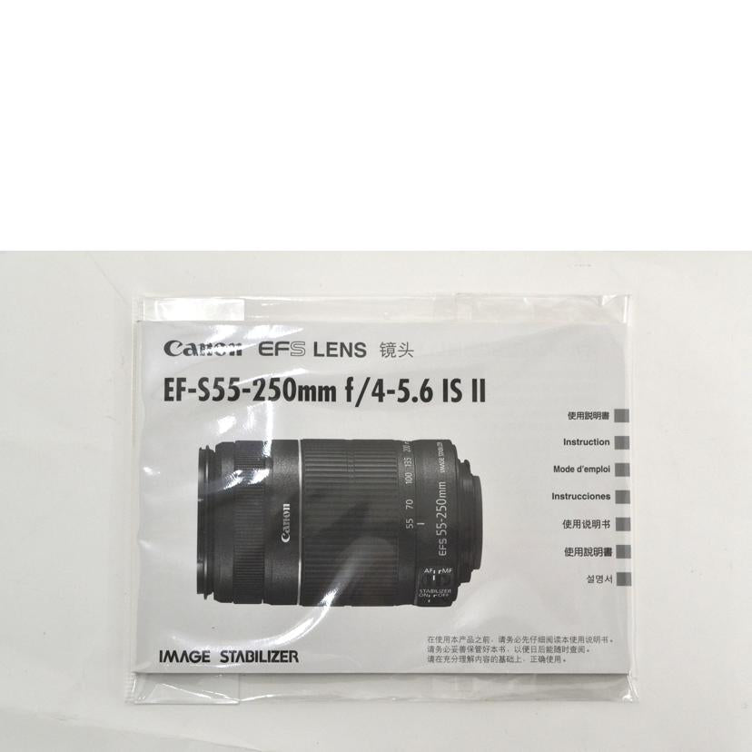 Canon キャノン/交換レンズ/EF-S55-250mm IS II//9411003910/Bランク/75