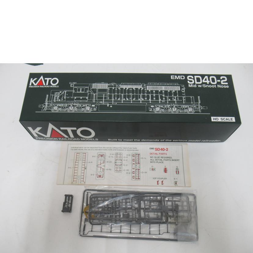 KATO/HOゲージ/KATO・EMD SD40-2スヌートノーズ ユニオンパシィフィック#3379/37-2909//Aランク/63