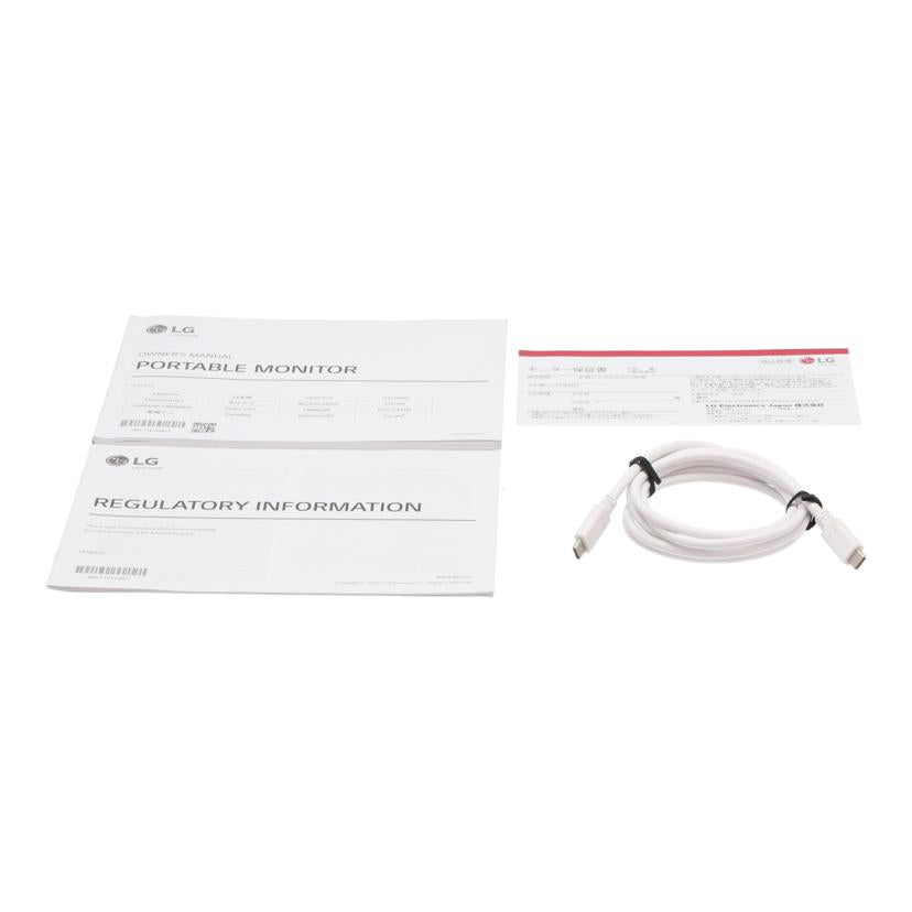 LG Electronics LGエレクトロニクス /モバイルモニター16インチ/LG gram +view/16MQ70//205NZWY008345/Bランク/09