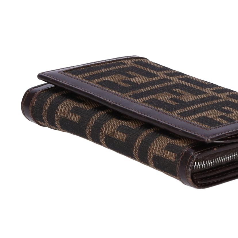FENDI フェンデイ/ズッカ柄二つ折り財布/2810-31052-099//Bランク/94