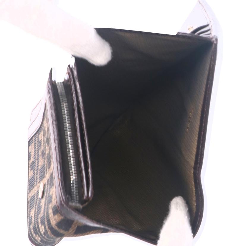 FENDI フェンデイ/ズッカ柄二つ折り財布/2810-31052-099//Bランク/94