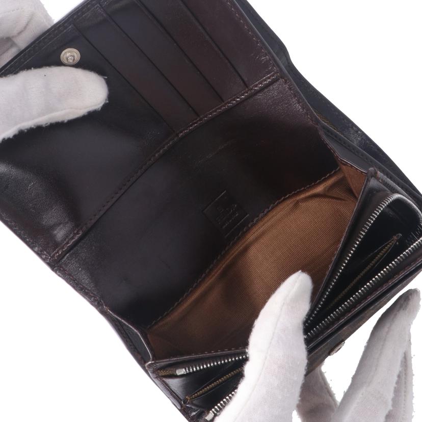 FENDI フェンデイ/ズッカ柄二つ折り財布/2810-31052-099//Bランク/94