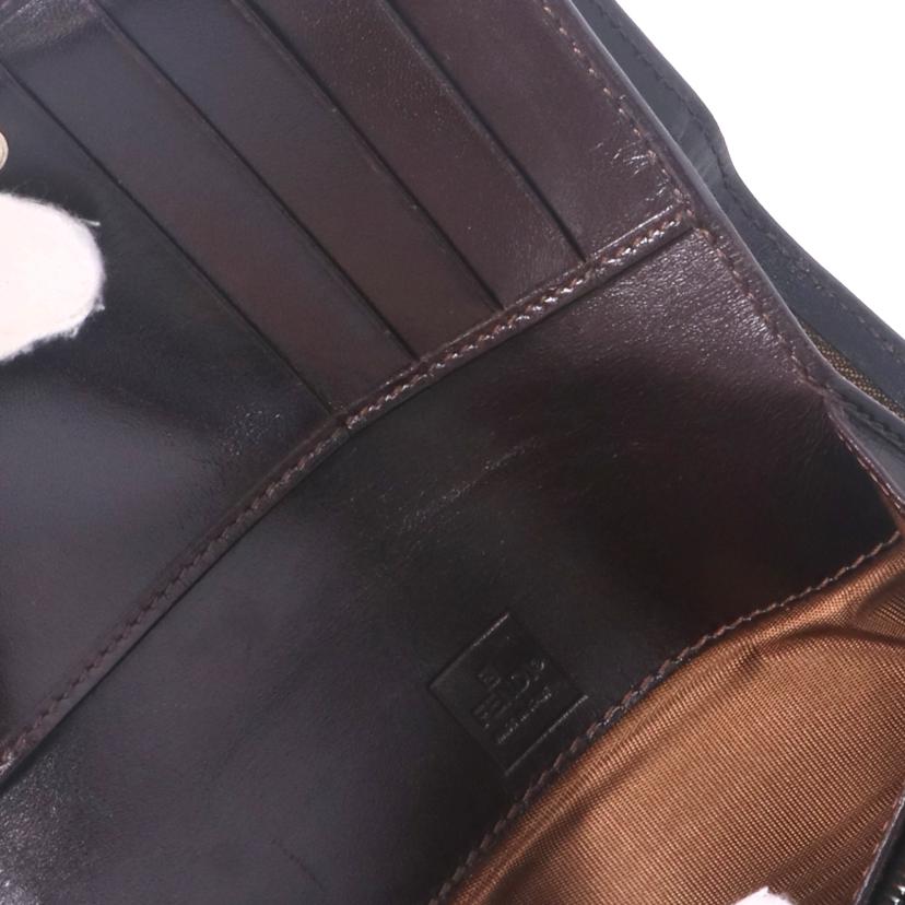 FENDI フェンデイ/ズッカ柄二つ折り財布/2810-31052-099//Bランク/94