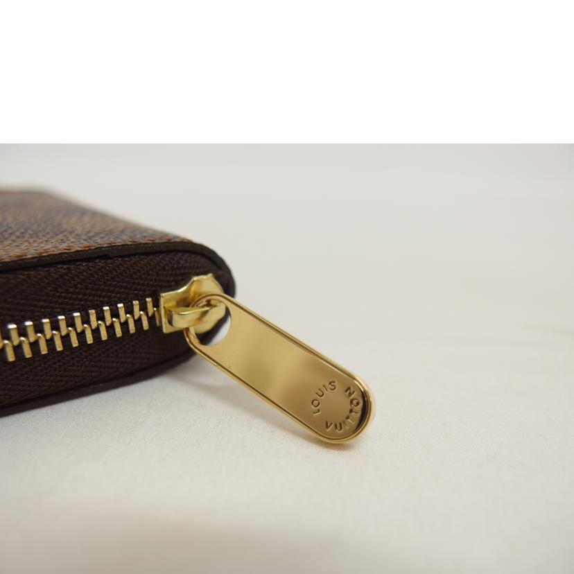 LV ルイ・ヴィトン/ジッピーコインパース/ダミエ/エベヌ/N63070//TS4***/Aランク/04