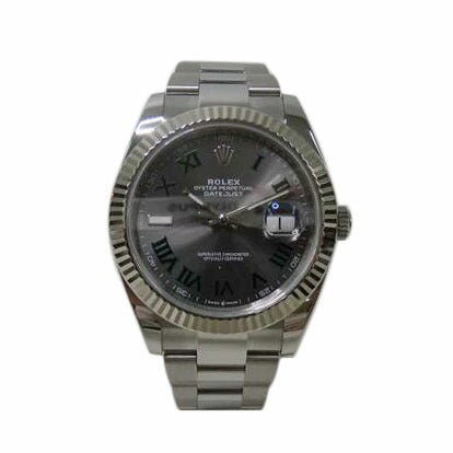 ROLEX ロレックス/デイトジャスト/グリーンローマ文字盤/126334//A0U*****/Aランク/84