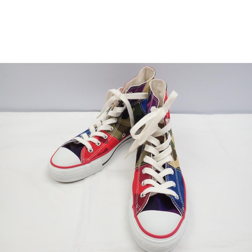 A BATHNG APE ア ベイシング エイプ/マルチカラー ハイカット スニーカー/1F30191008//27.0cm/Aランク/62