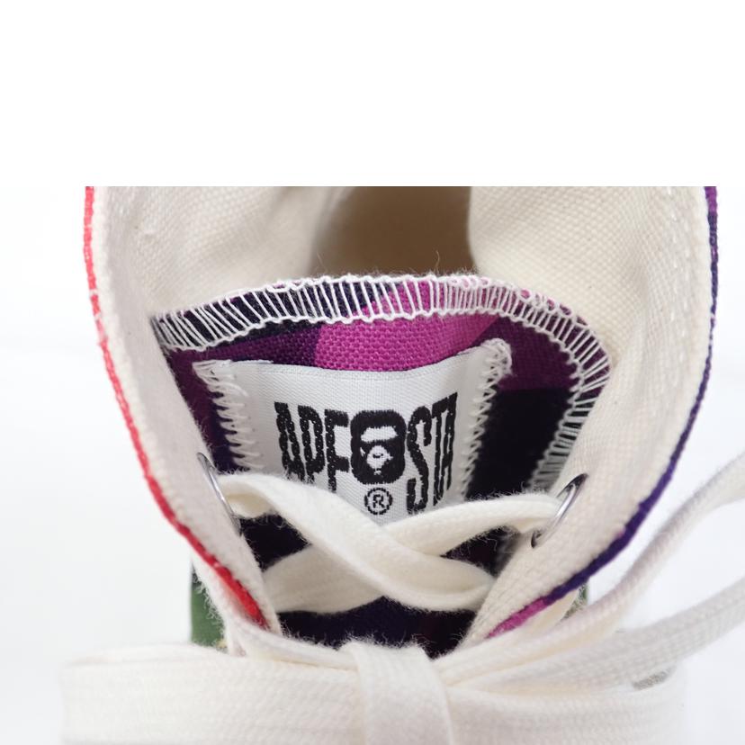 A BATHNG APE ア ベイシング エイプ/マルチカラー ハイカット スニーカー/1F30191008//27.0cm/Aランク/62