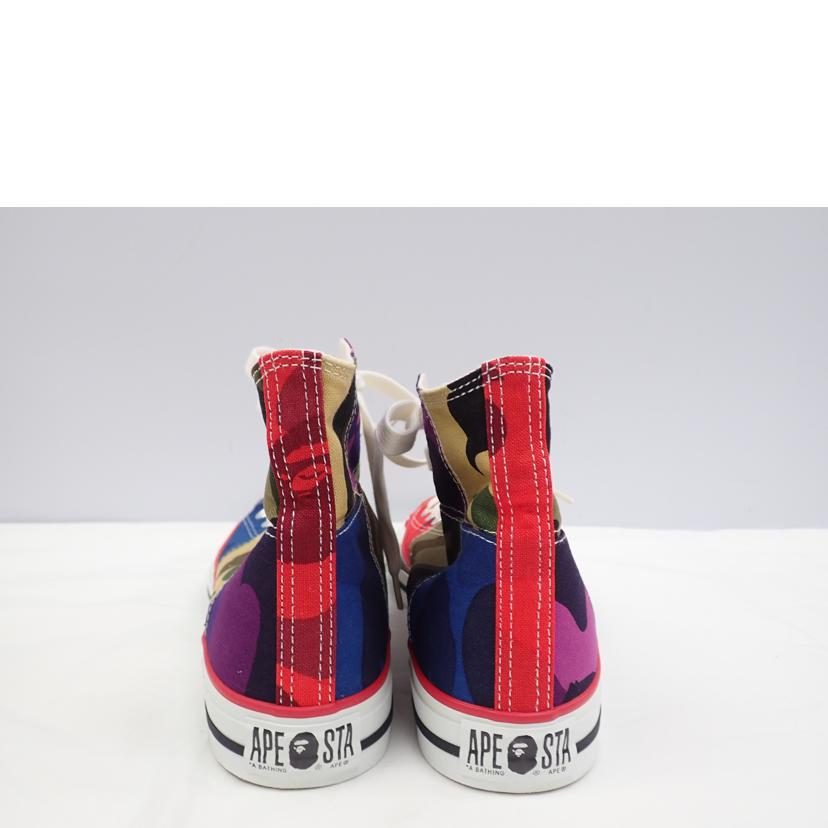 A BATHNG APE ア ベイシング エイプ/マルチカラー ハイカット スニーカー/1F30191008//27.0cm/Aランク/62