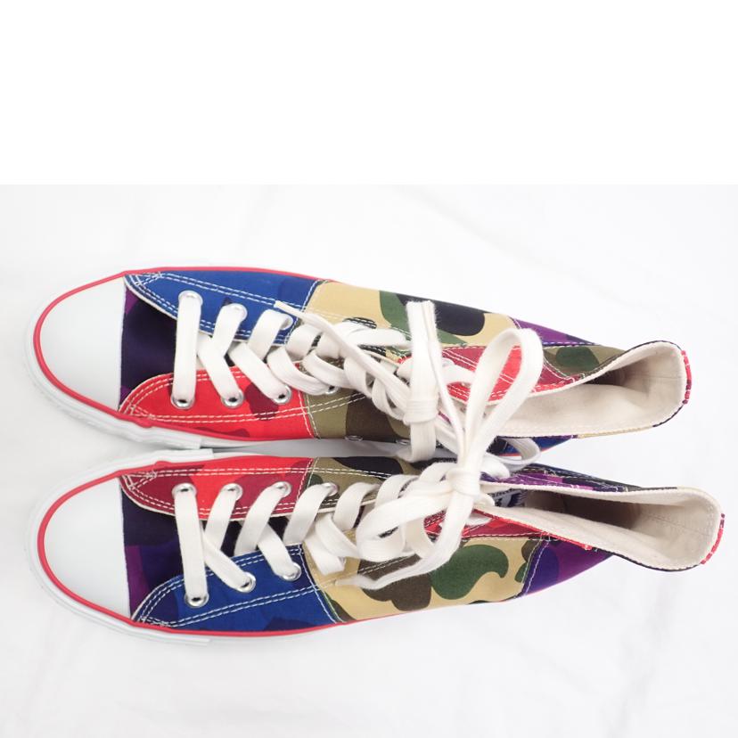 A BATHNG APE ア ベイシング エイプ/マルチカラー ハイカット スニーカー/1F30191008//27.0cm/Aランク/62