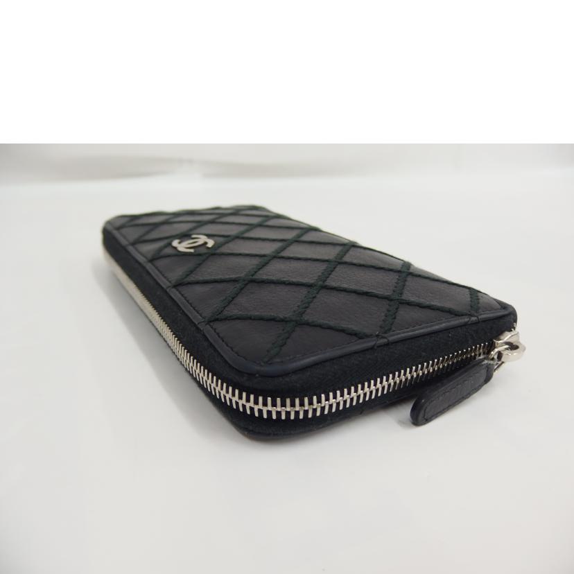 CHANEL シャネル/マトラッセワイルドステッチラウンドファスナー//191*****/Bランク/82