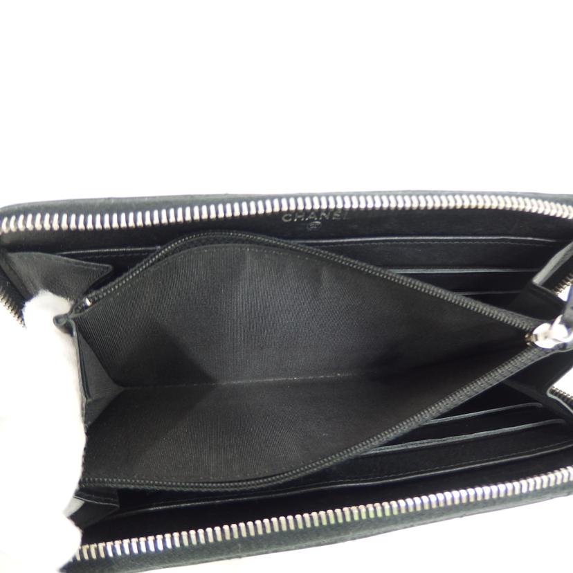 CHANEL シャネル/マトラッセワイルドステッチラウンドファスナー//191*****/Bランク/82