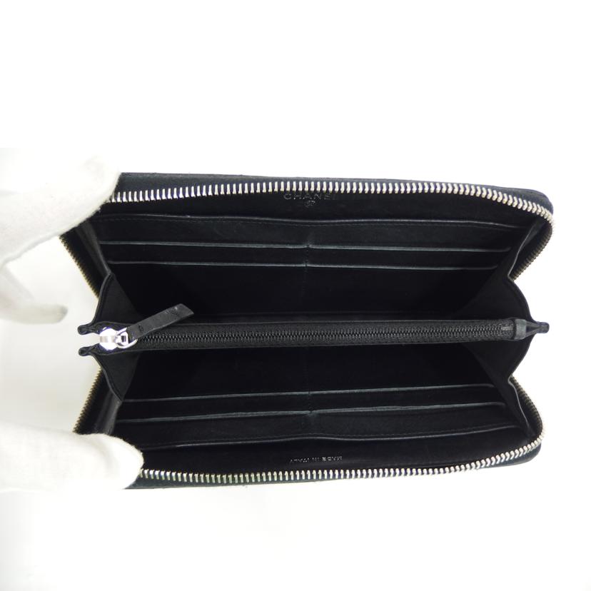 CHANEL シャネル/マトラッセワイルドステッチラウンドファスナー//191*****/Bランク/82