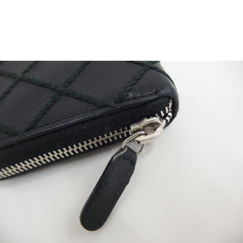 CHANEL シャネル/マトラッセワイルドステッチラウンドファスナー//191*****/Bランク/82