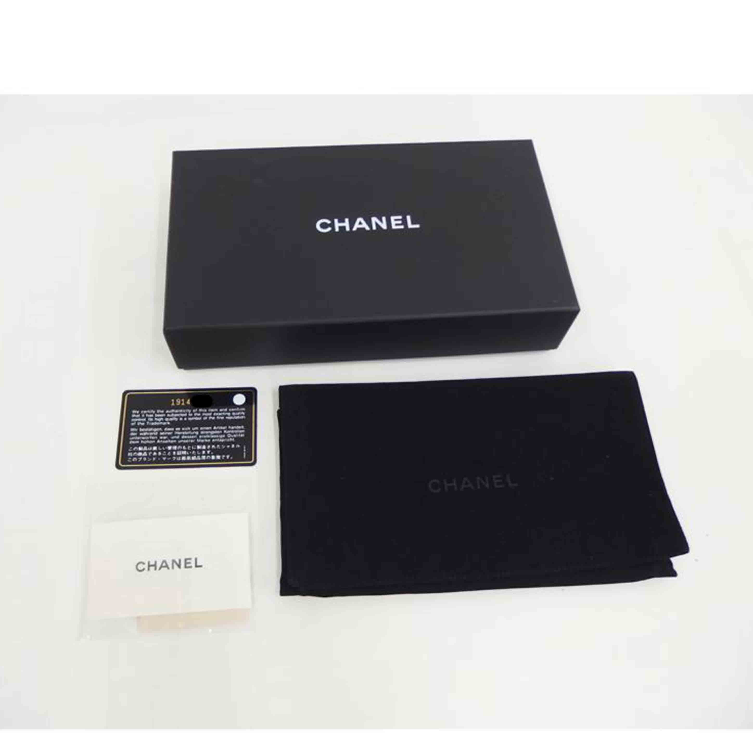 CHANEL シャネル/マトラッセワイルドステッチラウンドファスナー//191*****/Bランク/82