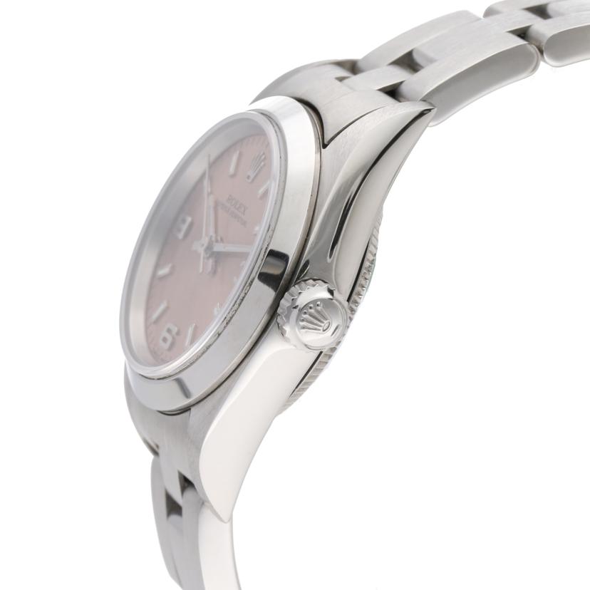 ROLEX ロレックス 2002年頃製造 オーバーホール済 新品仕上済/オイスターパーペチュアル・ピンク/レディース/Y番/76080//Y80**********/SAランク/94