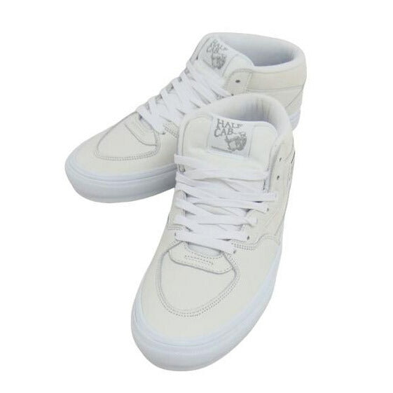 VANS バンズ/スケート/ハーフキャブ/レザースニーカー/ホワイト/508357//Aランク/04