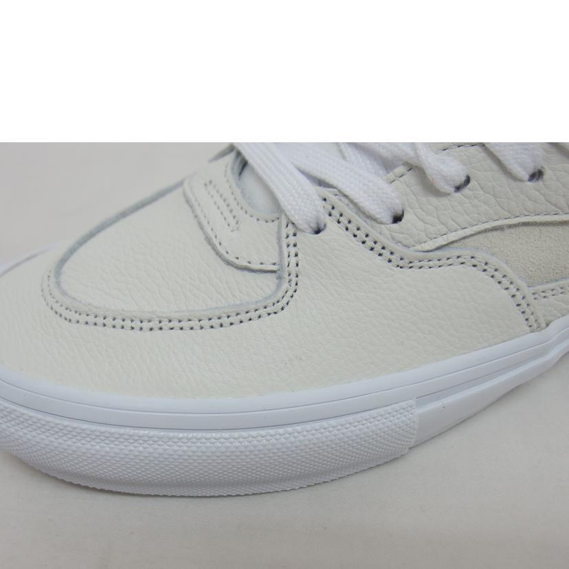 VANS バンズ/スケート/ハーフキャブ/レザースニーカー/ホワイト/508357//Aランク/04