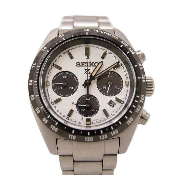 SEIKO セイコー 腕時計 ステンレス クロノグラフ V192-0AF0/プロスペックス・スピードタイマー/メンズ/ソーラー/SBDL085//196***/Aランク/69
