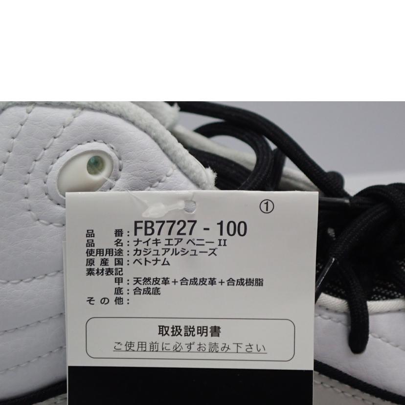 NIKE ナイキ/AIIR PENNY 2/FB7727-100//27.5cm/Sランク/62
