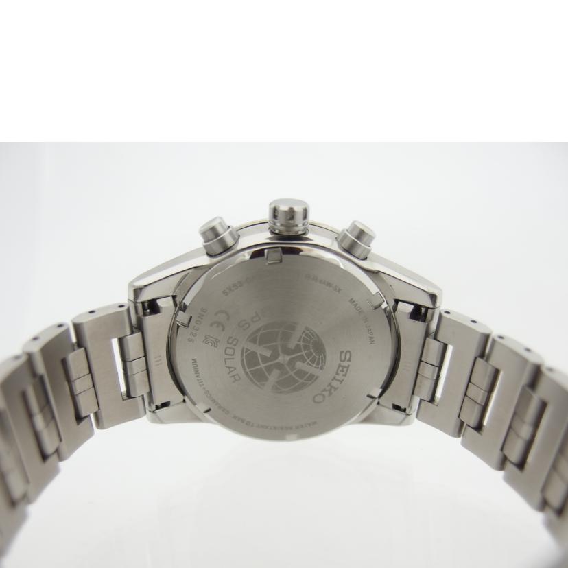 SEIKO セイコー/ASTRON/5Xデュアルタイム/チタン/電波ソーラー/SBXC003(5X53-0AB0)//9N0***/Aランク/04
