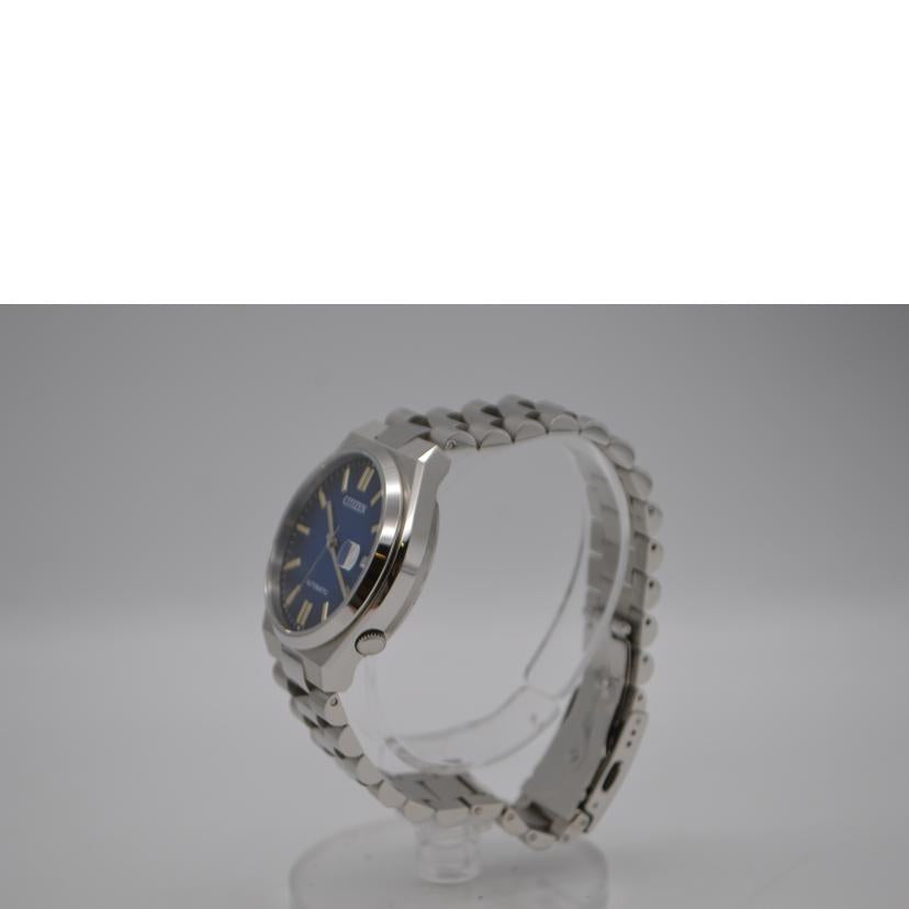 CITIZEN シチズン/シチズンツヨサコレクションデイト自動巻/ブルーグラデーション/8210-S126967//392******/Aランク/89