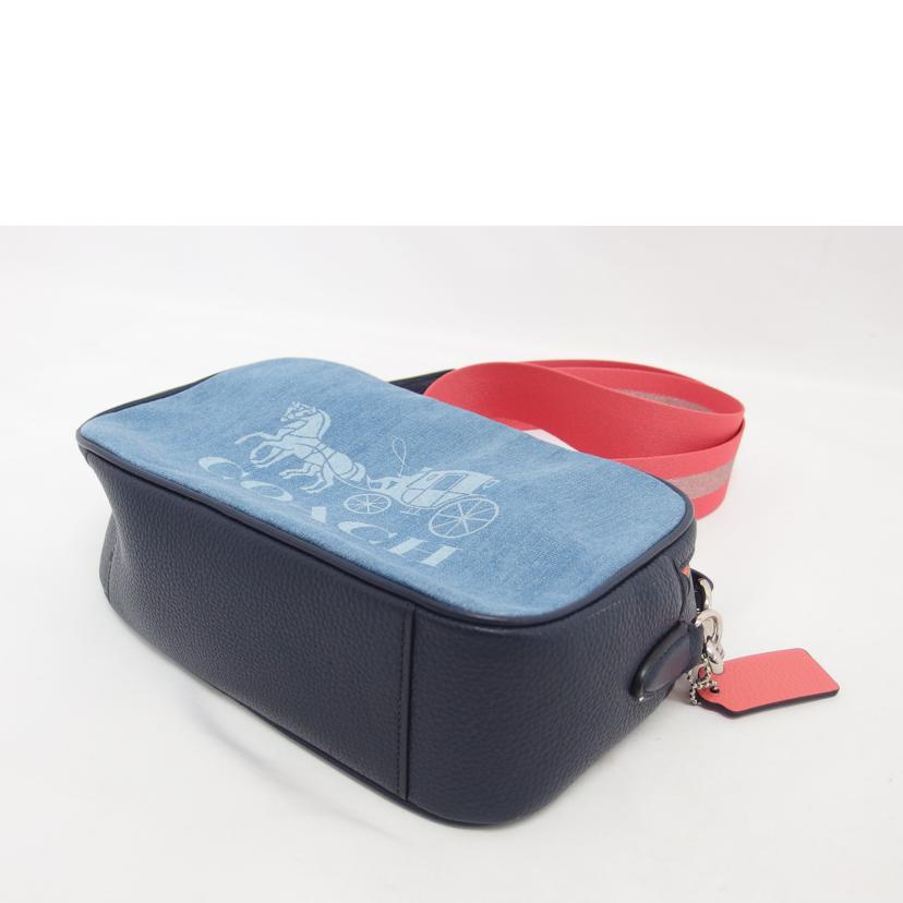 COACH コーチ/ホースアンドキャリッチ/デニムショルダーバッグ/93986//A20**/Aランク/04