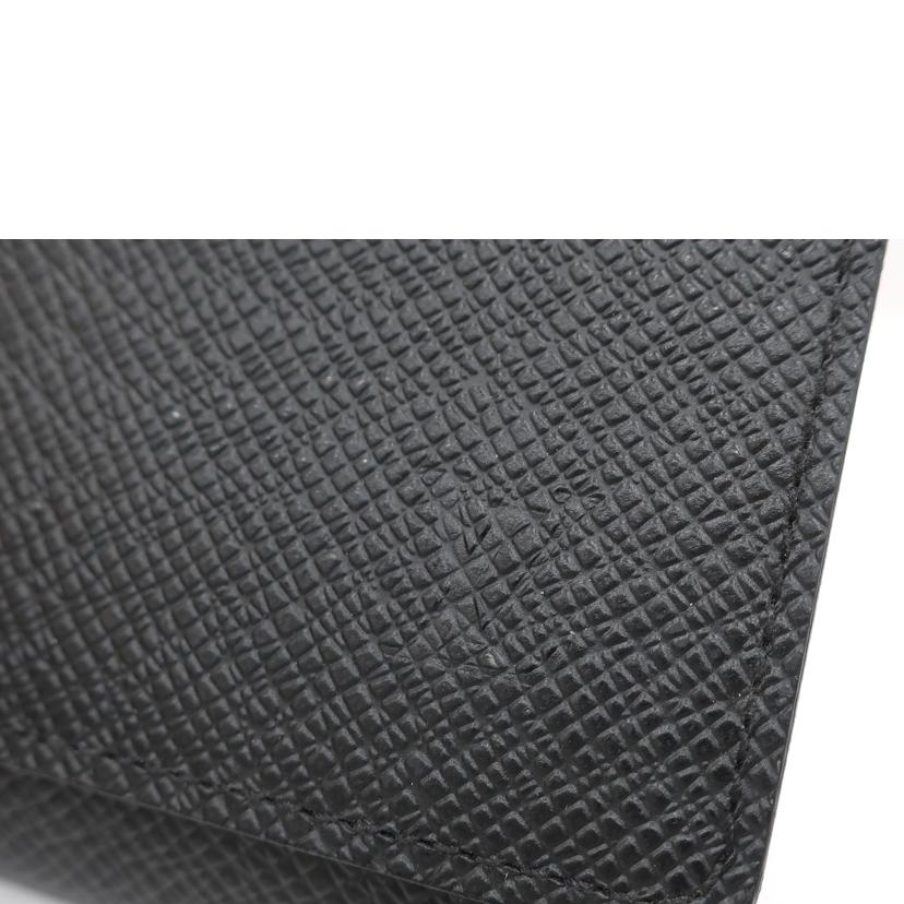 LOUIS VUITTON ルイ・ヴィトン/アンヴェロップ カルト ドゥ ヴィジット イニシャル有 カードケース 名刺入れ ブラック/M30922//CA4***/ABランク/65