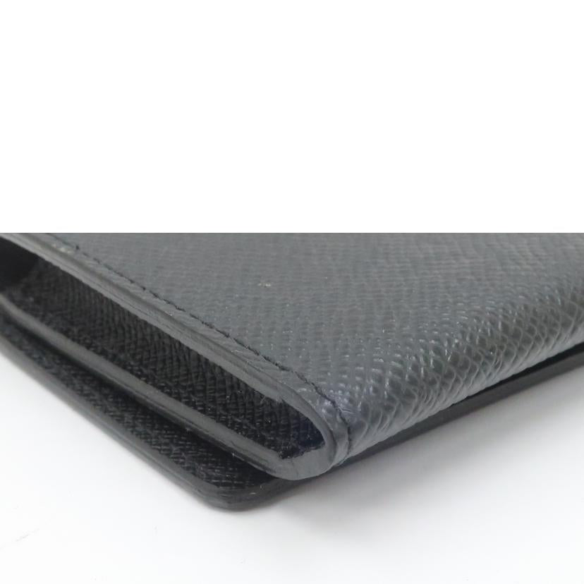 LOUIS VUITTON ルイ・ヴィトン/アンヴェロップ カルト ドゥ ヴィジット イニシャル有 カードケース 名刺入れ ブラック/M30922//CA4***/ABランク/65