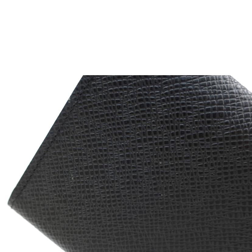 LOUIS VUITTON ルイ・ヴィトン/アンヴェロップ カルト ドゥ ヴィジット イニシャル有 カードケース 名刺入れ ブラック/M30922//CA4***/ABランク/65