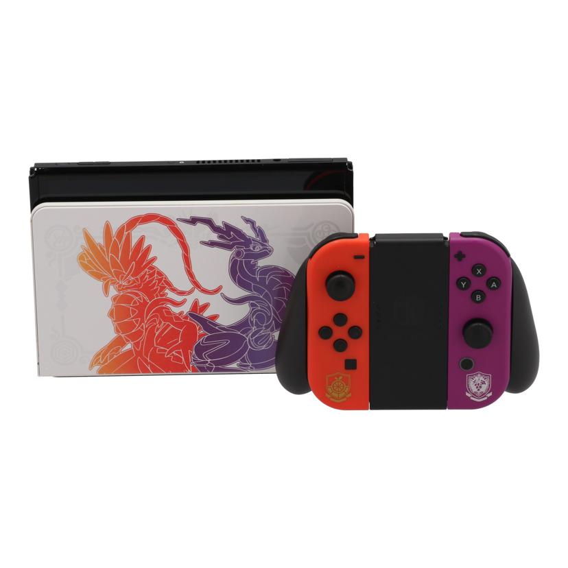 NINTENDO 任天堂 ニンテンドー /Nintendo Switch 有機EL 本体 スカーレット・バイオレットエディション/HEG-S-KEAAA//XTJ10562923174/ABランク/78