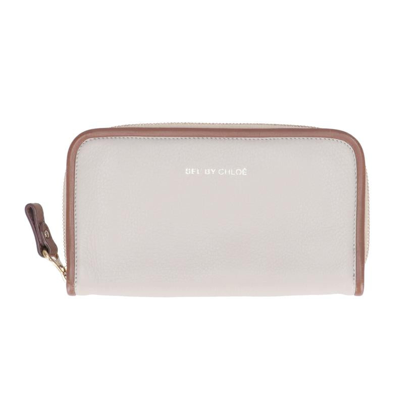 SEE BY CHLOE シーバイクロエ/ラウンドファスナー長財布//Bランク/94
