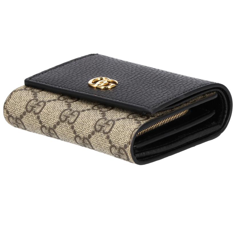 GUCCI グッチ/ミディアムウォレットGGマーモント/598587//218*/Aランク/93