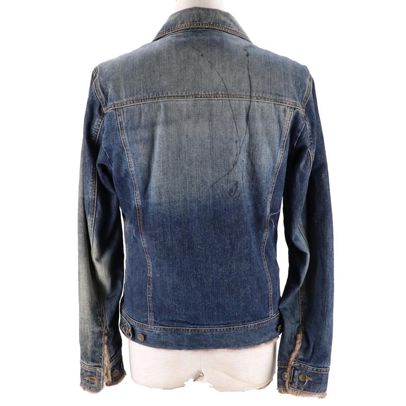 DOLCE&GABBANA ドルチェアンドガッバーナ/マスクラットファーライナーデニムジャケット/G9000Z//サイズ:46/Aランク/91
