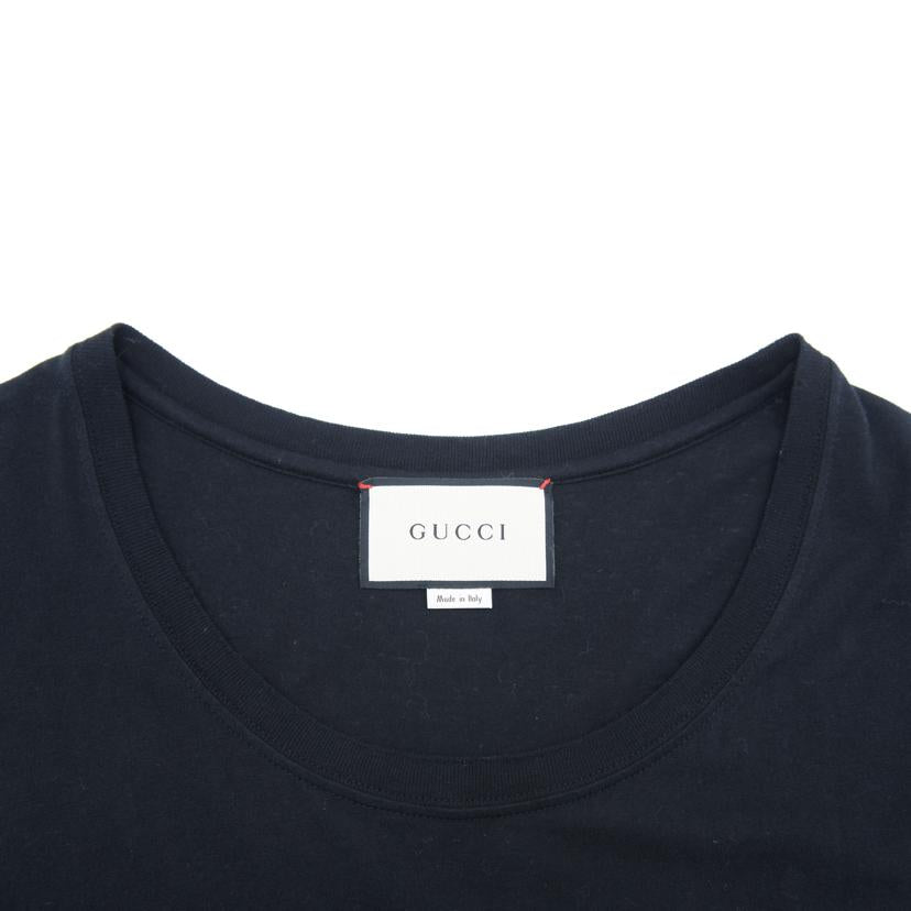 GUCCI グッチ/GUCCIロゴ/シェリーラインTシャツ/ブラック//Bランク/06