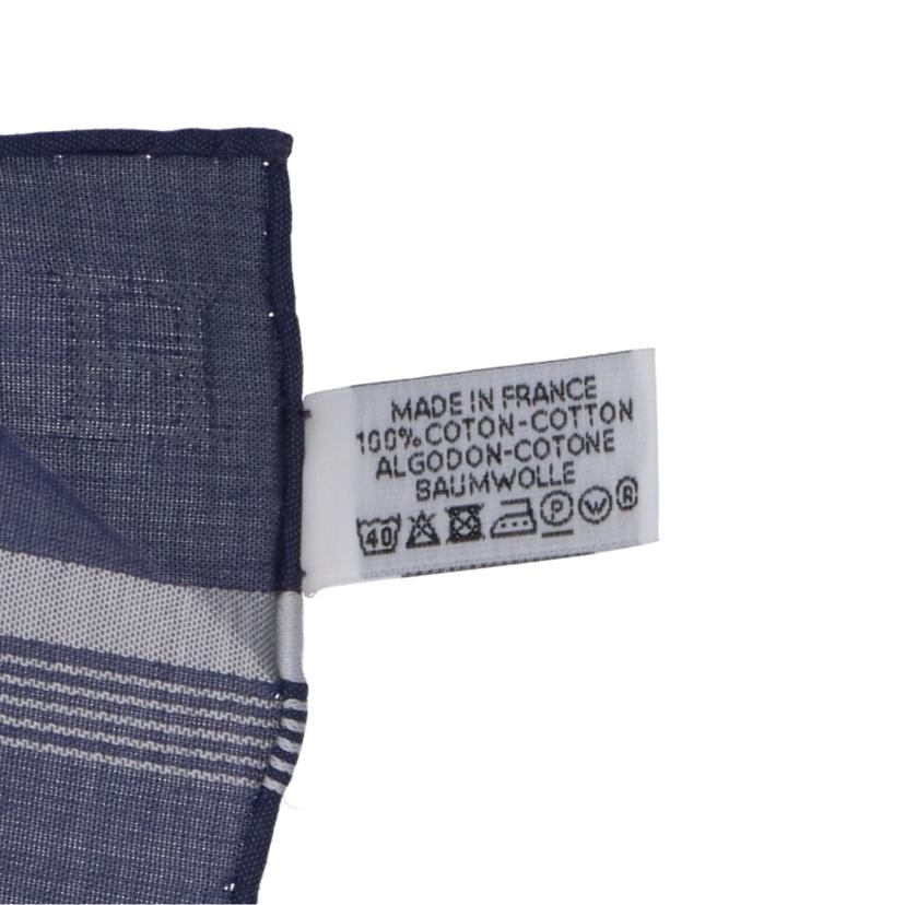 HERMES エルメス/ハンカチーフ/ジャガード/Hレリーフ//カラー****/Sランク/93