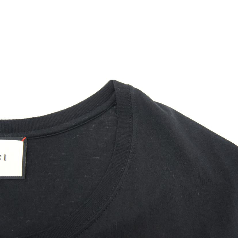 GUCCI グッチ/GUCCIロゴ/シェリーラインTシャツ/ブラック//Bランク/06